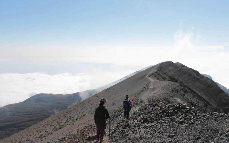 mount meru miriakamba hut